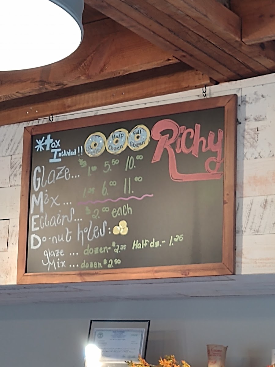Richy Kreme Donuts Menu - Image 3